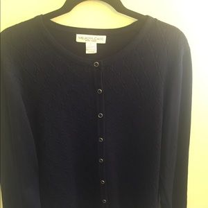 Sweater cardigan black